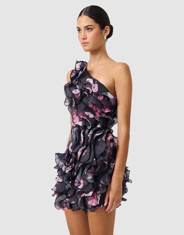 Elliatt - Florisse Ruffle Mini Dress