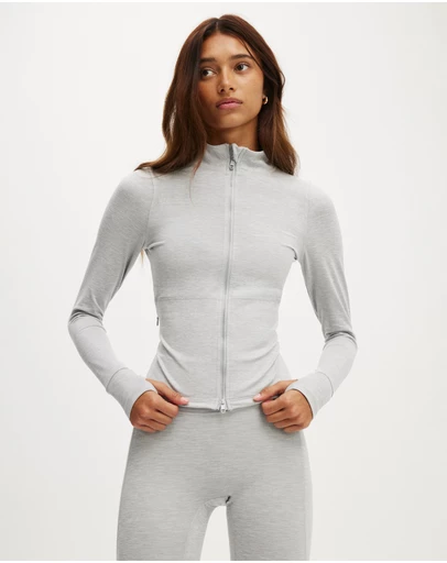 Cotton On Body Active - Ultra Soft Zip Through Jacket