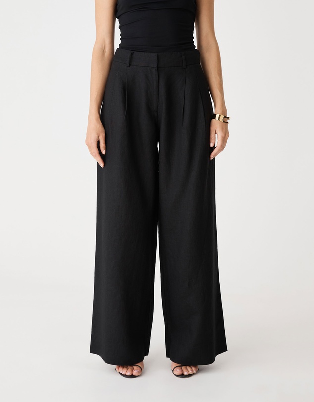 Forcast - Ami Wide Leg Linen Pants
