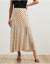 Atmos&Here - Aria Polka Dot Sheer Skirt
