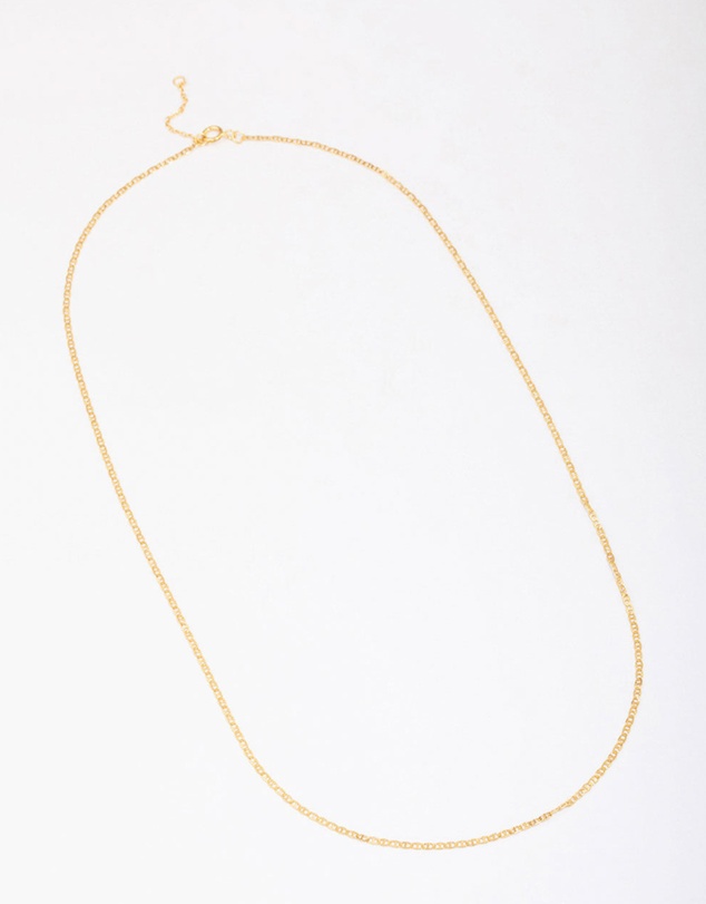 Lovisa - Gold Plated Sterling Silver Long Chain Necklace