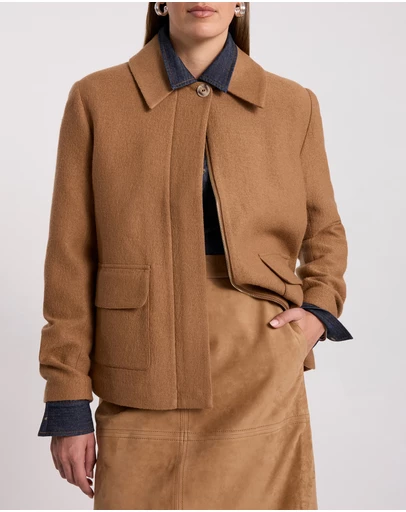 David Lawrence - Seren Felted Wool Jacket