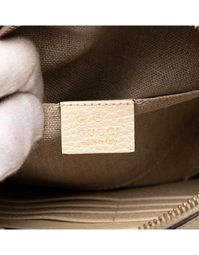 Gucci - Pre-Loved GG Canvas Bree Crossbody