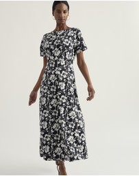 Seasalt - Seasalt Cornwall Navy Mirva Midi Jersey Dress