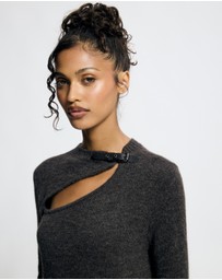 Lover - Nyx Buckle Wool Jumper