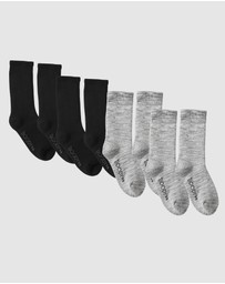 Boody - 4 Pack Crew Boot Socks