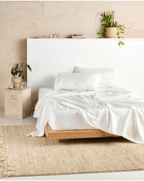 Linen House - Vienna 300TC Cotton Percale Sheet Set