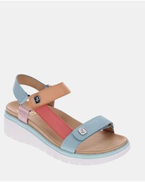 Mia Vita - Candice Sandal - Jade Multi