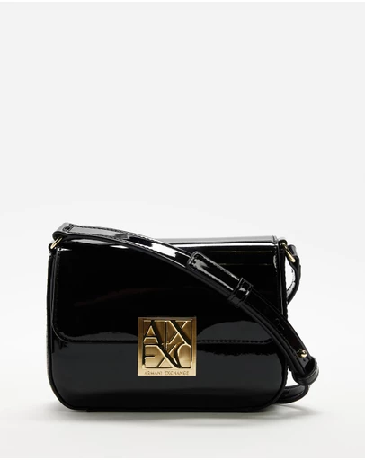 Armani Exchange - Amy Patent Crossbody Small