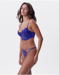 Bras N Things - Vamp She's A Diva String - Dark Blue