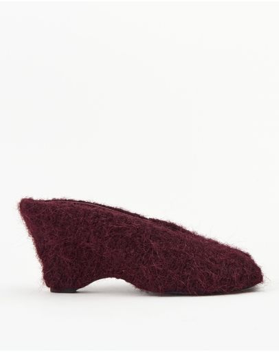 Burgundy Wool