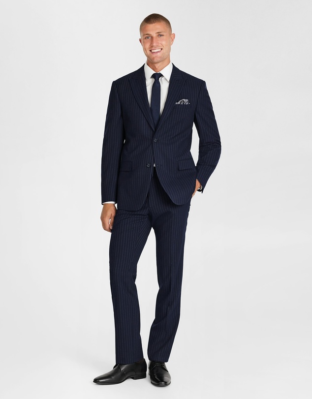 Tarocash - Valor Pinstripe Suit Jacket