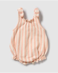Wilson & Frenchy - Organic Terry Tie Playsuit - Babies