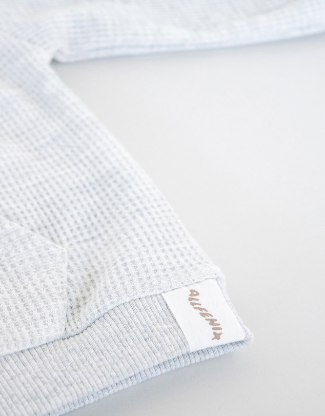 All Fenix - Mini Waffle Crew Jumper - Babies-Kids