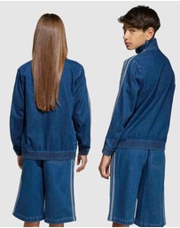 adidas Originals - Firebird Tracktop Denim - Teens
