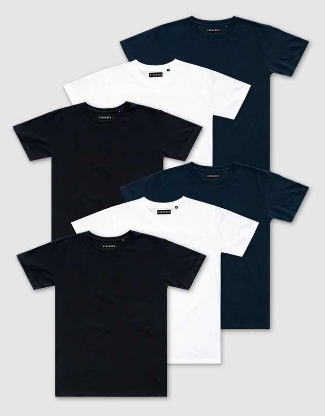 Stock & Co. - 6-Pack Stock Tee