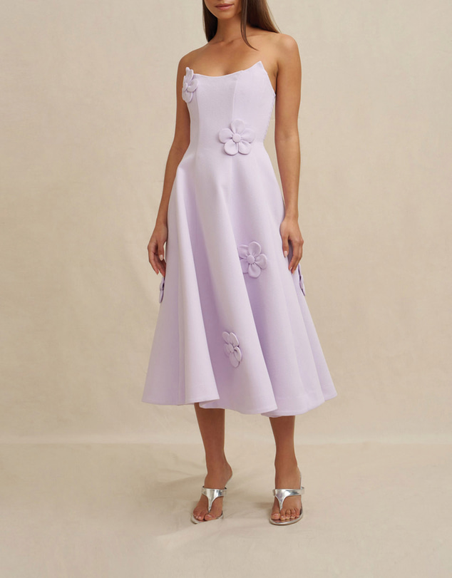 BY JOHNNY. - Camellia Strapless Dress