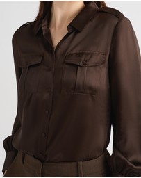 David Lawrence - Oriana Silk Shirt