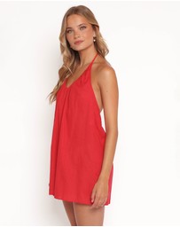 Petal & Pup - Renata Halter Playsuit - Red