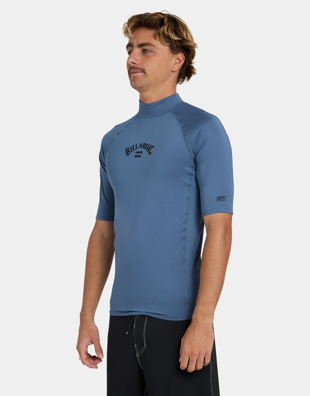 Billabong - Mens All Day Arch Performance Fit Short Sleeve Rashguard