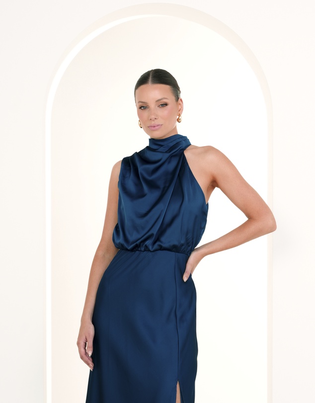 Pilgrim - Como High Neck Midi Dress