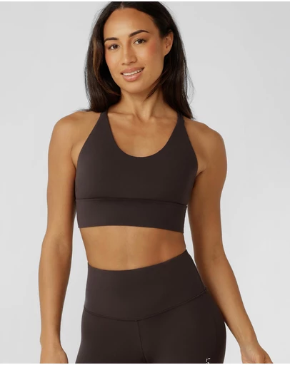 Lorna Jane - Lotus Longline Sports Bra - ICONIC EXCLUSIVE