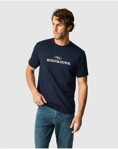 Rodd & Gunn - The Peaks Logo Tee