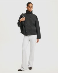 Cotton On - Funnel Neck Coat