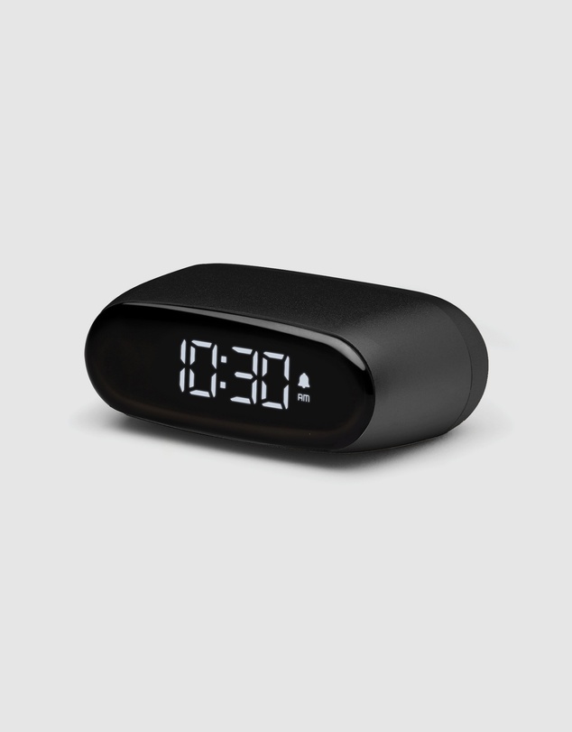 Lexon - Lexon Minut Mini Alarm Clock - Black