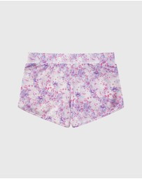 Aqua Blu Kids - Cherry Blossom Lycra Boardshorts - Teens