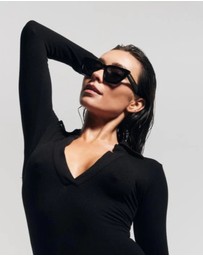 Soda Shades - Hailey II Black Gold