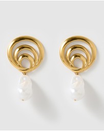 Izoa - Dahlia Stud Earrings