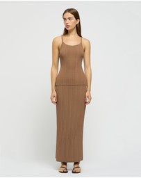 FRIEND of AUDREY - Reflection Ribbed Knit Singlet