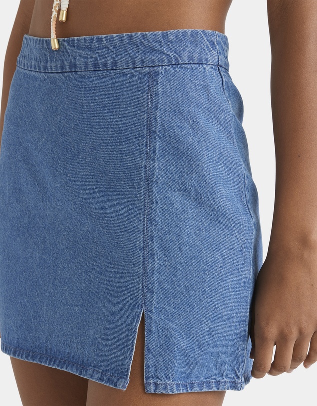 Billabong - Womens Wave Washed Denim Skirt