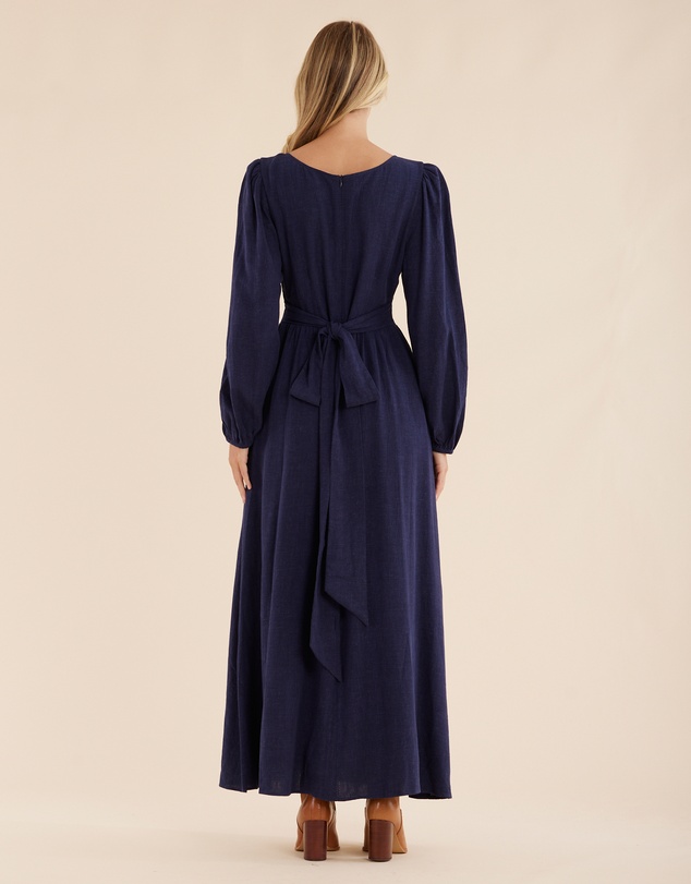 Amelius - Chelsea V Neck Maxi Dress