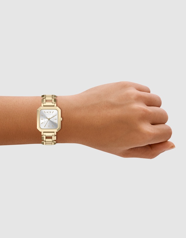 Armani Exchange - Gold Tone Analogue Watch