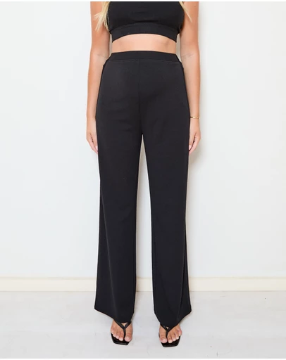 Soon Maternity - Pull-On Wide Leg Pants