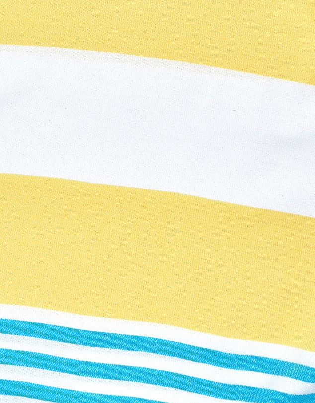 Tolu Australia - Yellow and Blue Kids Hooded Beach Towel