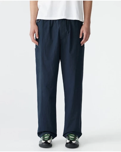 Bassike - Crushed Cotton Utility Pant