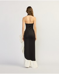 TOJHA - HALIMA CONTRAST MAXI GOWN