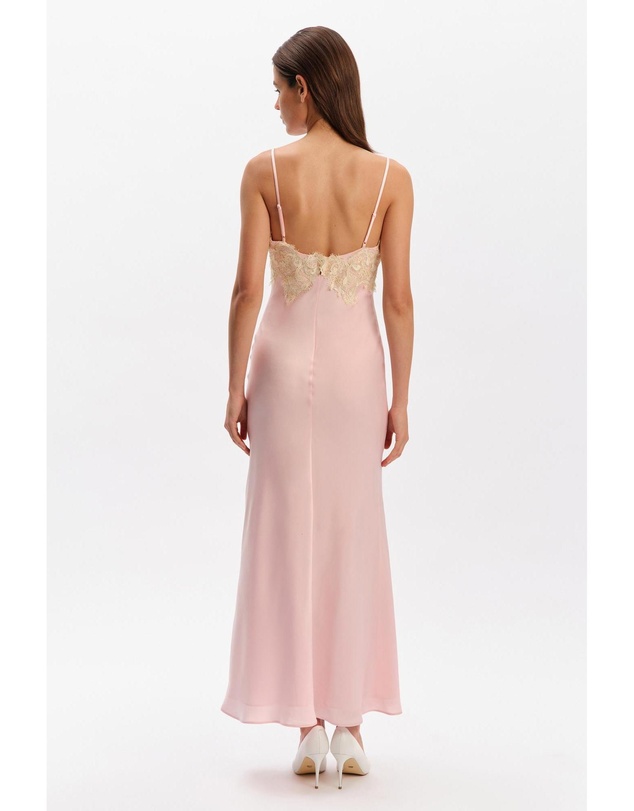 Bardot - Elisan Lace Satin Maxi Dress