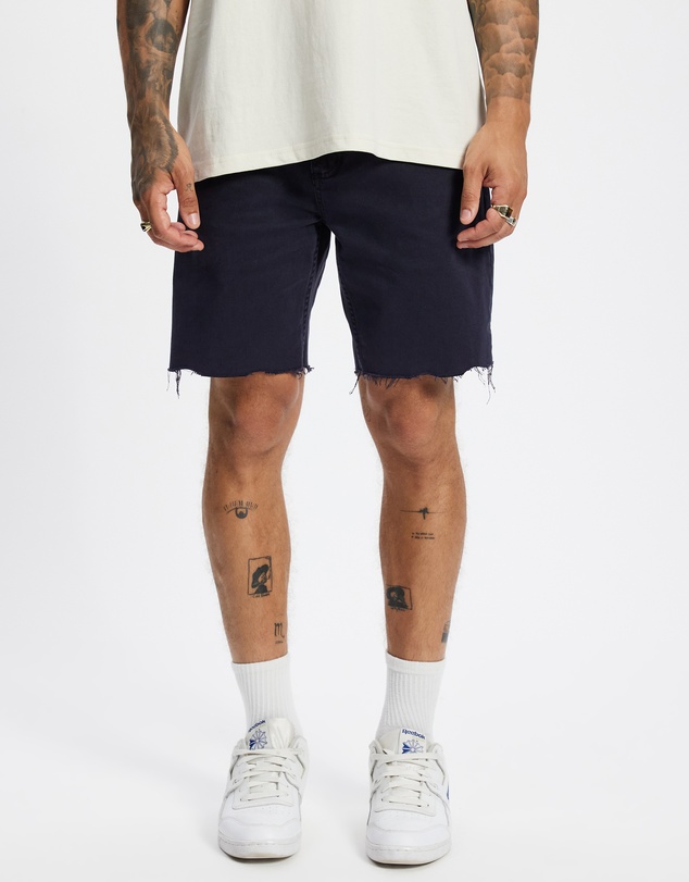 Thrills - Bones Raw Slim Denim Shorts