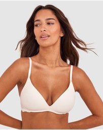 Bras N Things - NKD Push Up Wirefree Bra - Ivory