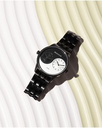 Maxum - Maxum x Taylor Steele - Yinyang Dial, Black Case & Black Bracelet