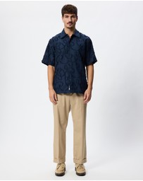 Scotch & Soda - Jacquard Short Sleeve Shirt