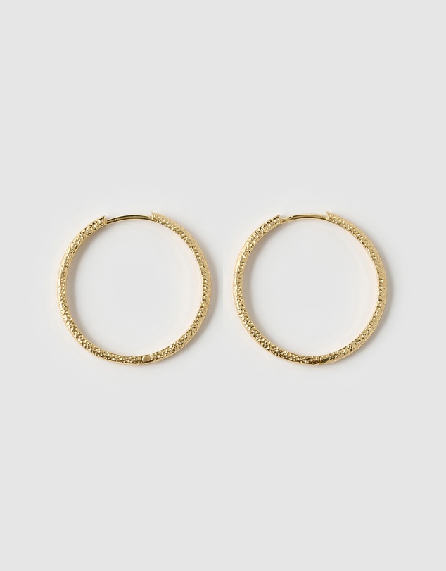 Arms Of Eve - Sebastian Gold Hoop Earrings
