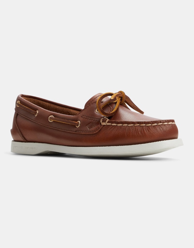 Sperry - A/O 1-Eye Leather Brown Distress- Women's