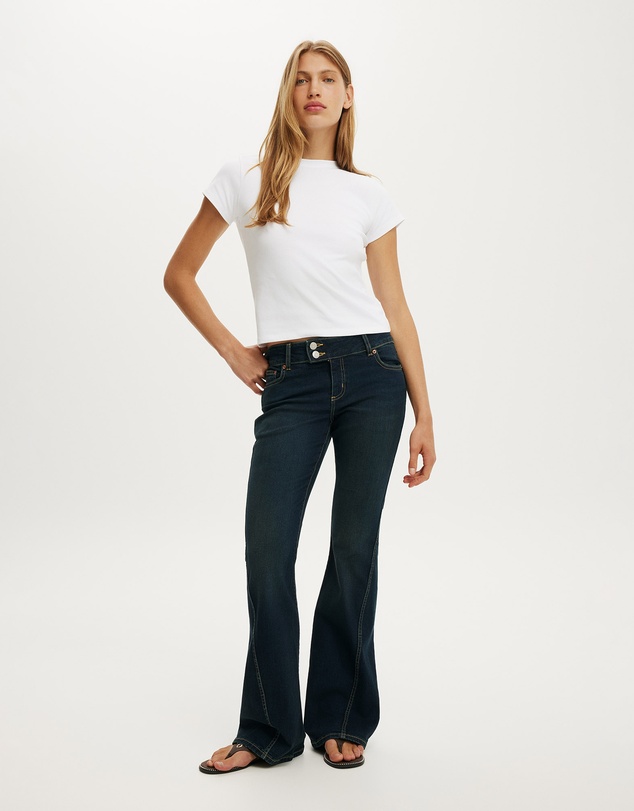 Cotton On - Mid Rise Bootcut Jean
