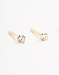 Lovisa - Gold Plated Sterling Silver Mini Starburst Earrings 2-Pack