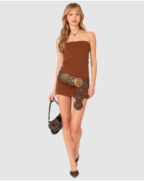 EDIKTED - Gemma strapless mini dress